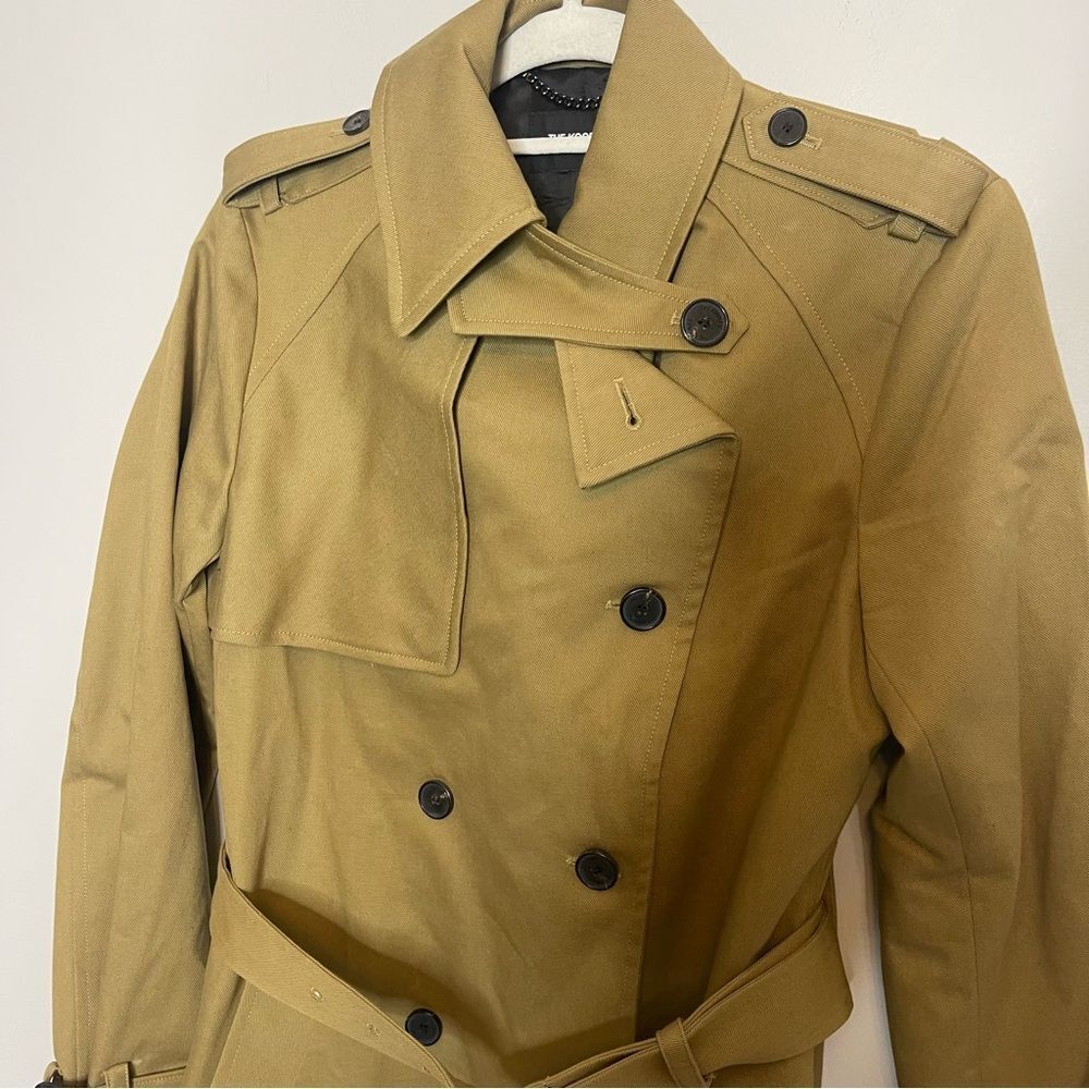 $715 The Kooples Double Breasted Trench coat NWT - Picture 8 of 9